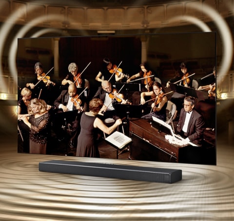 Q-Symphony: TV and soundbar in perfect harmony Q-Symphony: TV and soundbar in perfect harmony
