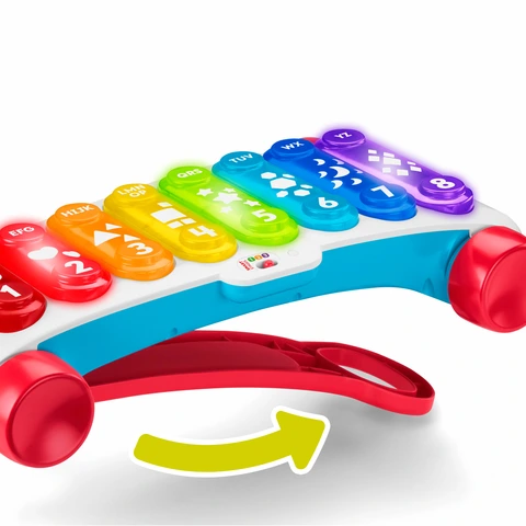 Fisher Price Giant Light Up Xylophone Electronic Learning Toy for Infants and Toddlers Walmart