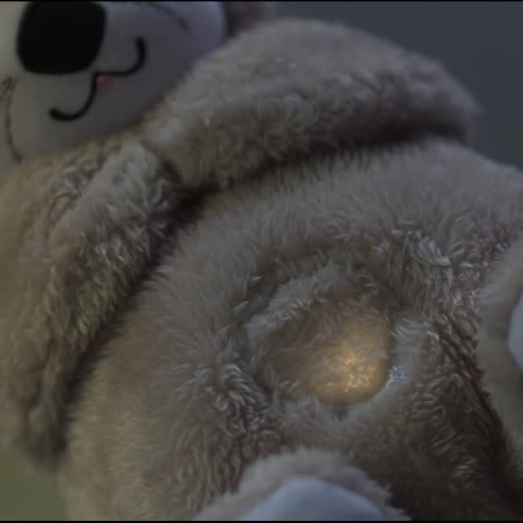 thumbnail video image 2 of Fisher-Price Soothe 'n Snuggle Otter Baby Sound Machine with Rhythmic Breathing Motion, 2 of 7