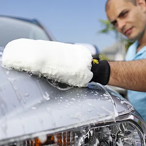 Meguiar's Microfiber Wash Mitt, X3002, 1 Pack - Car Detail