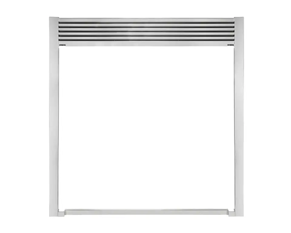Electrolux 84'' Stainless Steel Louvered Double Trim Kit