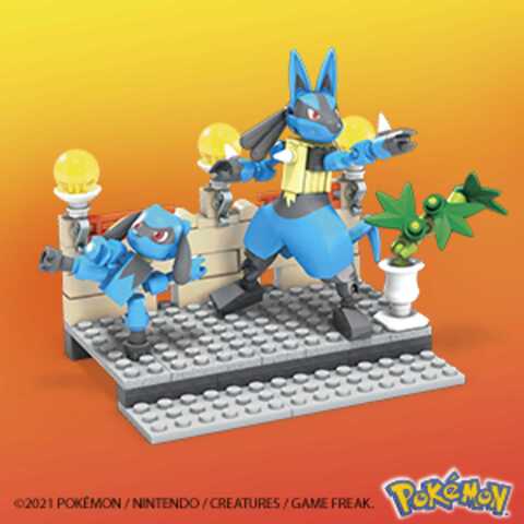 Lucario lego hot sale