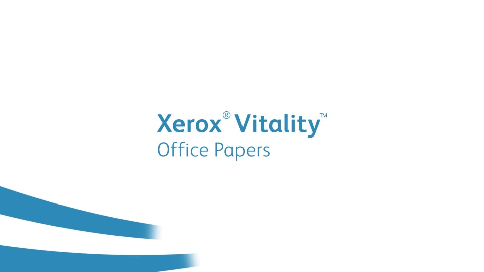 thumbnail video image 2 of Xerox Vitality Multipurpose Print Paper, 20 lb., 8.5" x 11", White, 500 Sheets Per Ream, 2 of 4