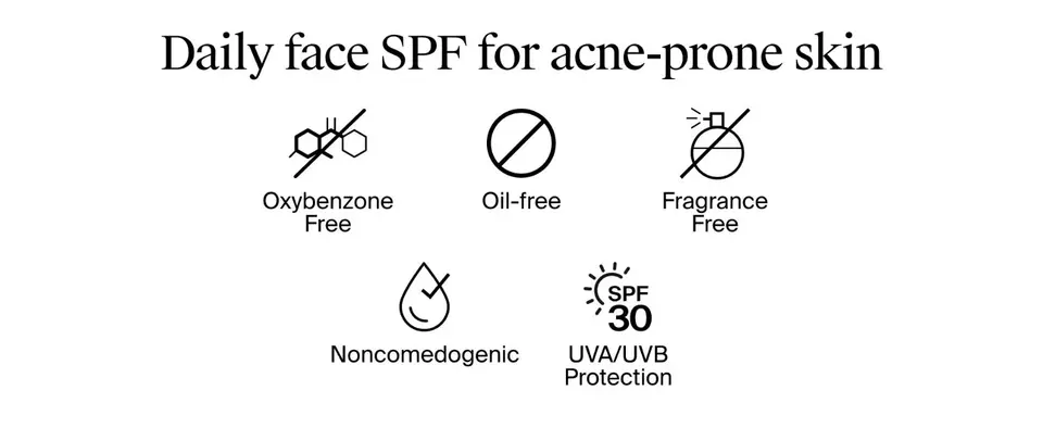 no oxybenzone, sunscreen for face, sunscreen for oily skin, face sunscreen spf 50, matte sunscreen