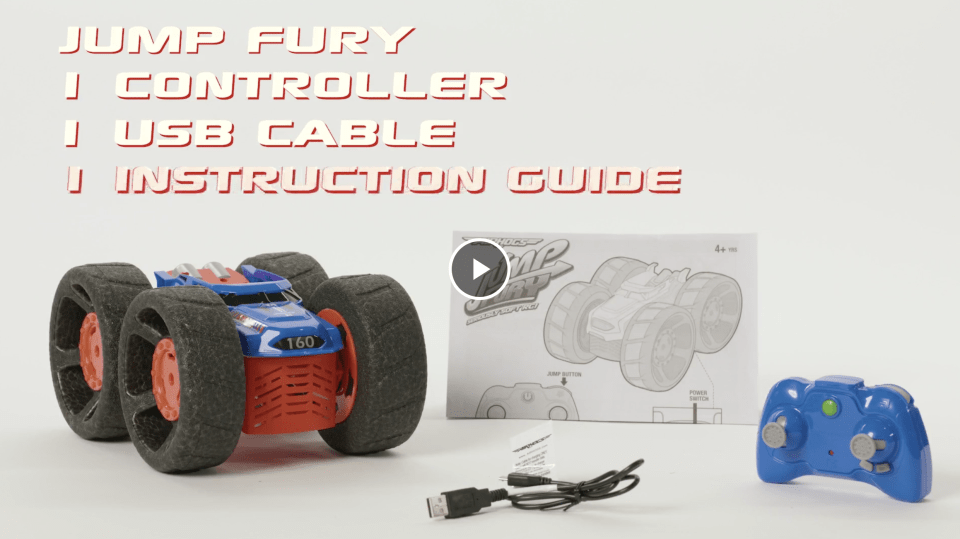Air Hogs Jump Fury Auto RC Che Salta - 55 Cm Di Altezza - Telecomando 2,4 GHz - Per Bambini Dai 4 Anni - 2