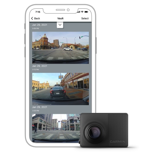 Garmin Dash Cam 67W 010-02505-05 B&H Photo Video