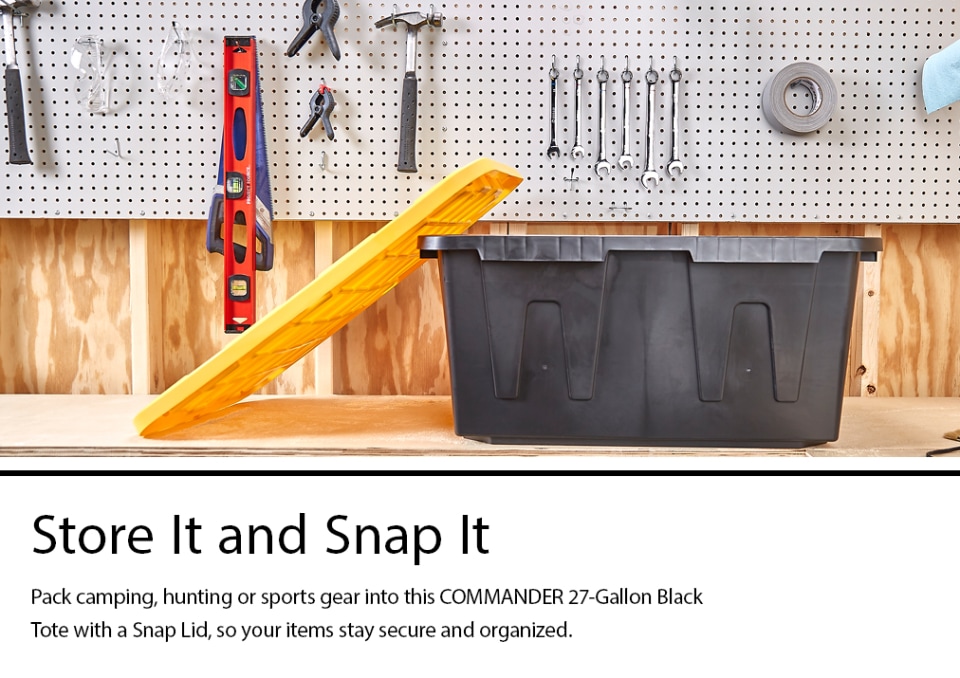 lowes commander 27 gallon