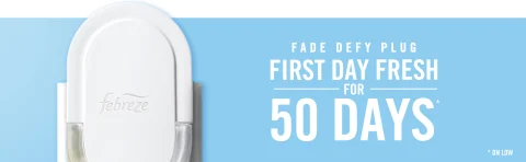 Fade defy plug first day freshfor 50 days