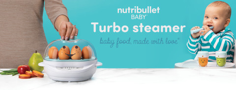 NutriBullet Baby Food Steamer 