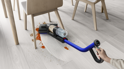 Dyson WashG1 Wet Cleaner in Matte Black and Ultra Blue