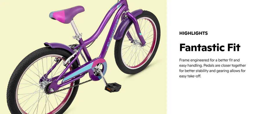 Schwinn Signature Girls' SunnySide 20'' Bike | Free Curbside