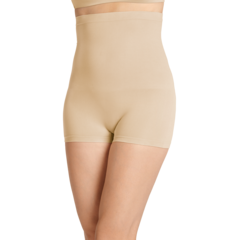 Jockey generation™ women's slimming high-waist shorts - beige l
