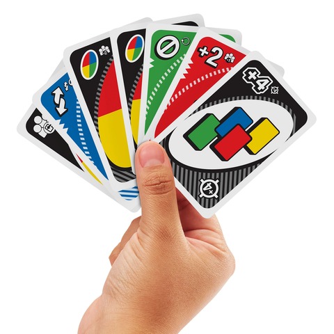 Mattel Games Uno Split Juego de Cartas +7 Años