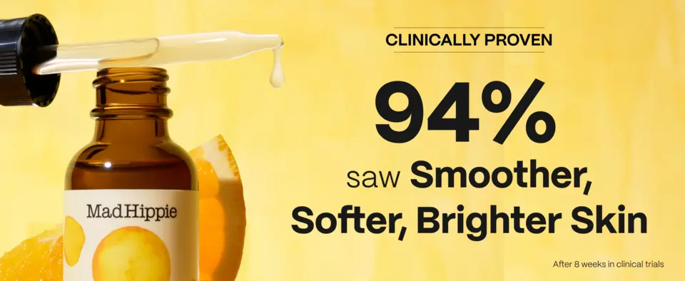 94% saw smoother, softer, brighter skin