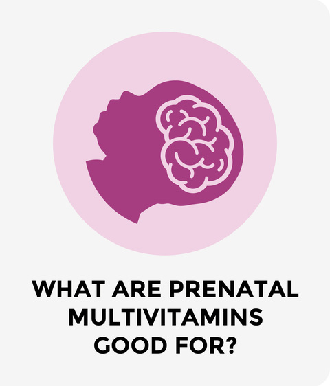 What are prenatal multivitamins good for?