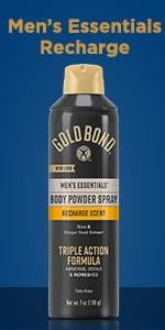 Gold Bond Body Powder Spray, Clear, Invisible - 7 oz
