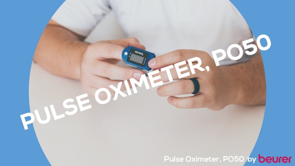 Beurer Pulse Oximeter Tests Blood Oxygen Saturation and Heart Rate, PO50 1 unit *EN