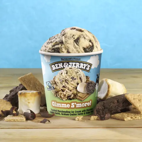 Ben & Jerry's Gimme Smore Ice Cream - 16 Oz - albertsons