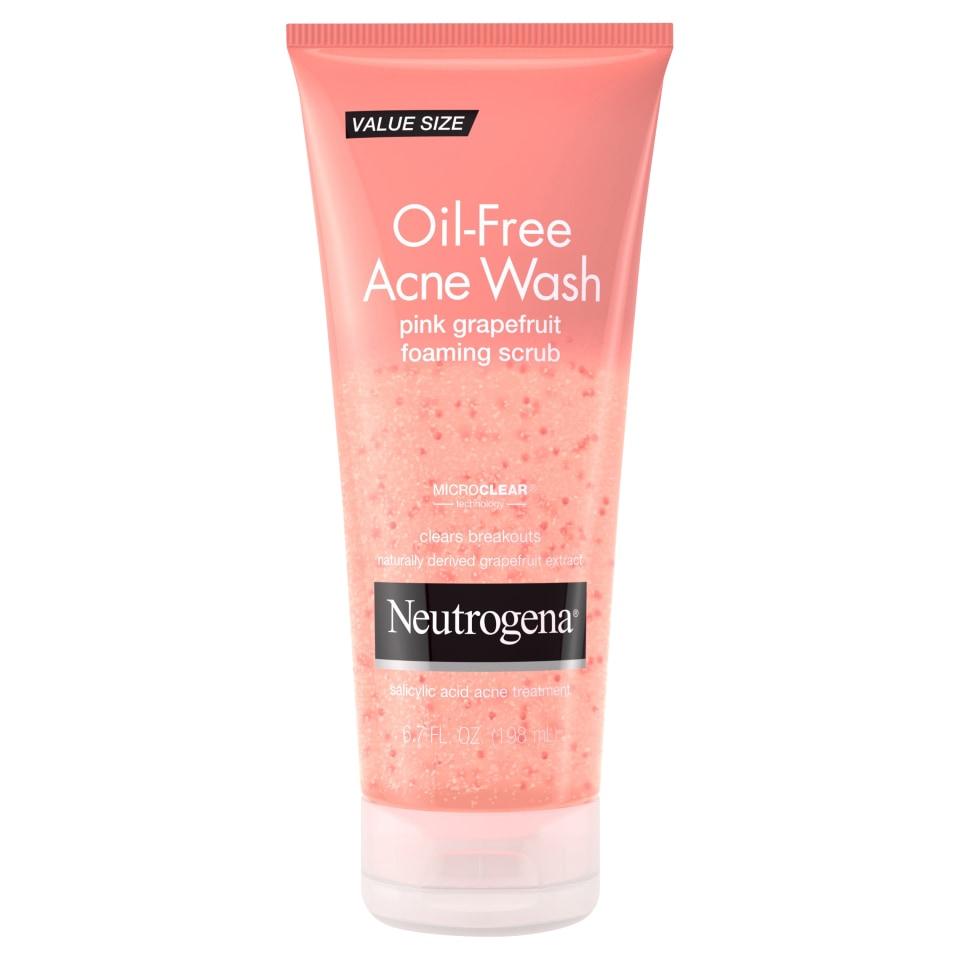 garnier face wash grapefruit