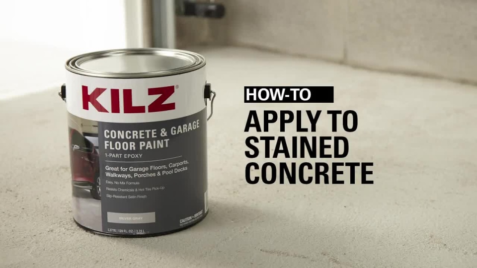 Kilz 1 Part Epoxy Concrete Garage Floor Paint Reviews | Dandk Organizer