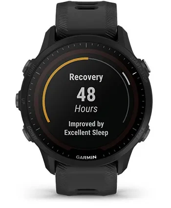 Garmin 010-02638-00 Forerunner 955 Solar GPS Smartwatch Black