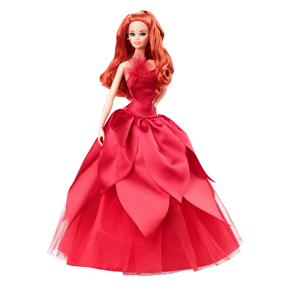 Barbie Looks Doll (Original, Curly Red Hair) – Mattel Creations