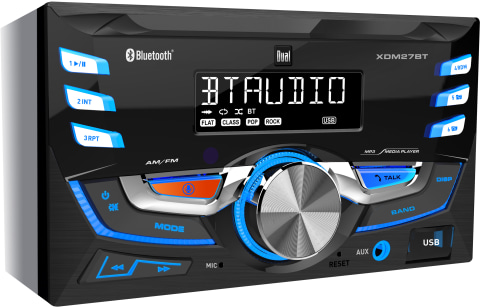Dual Electronics XDM27BT Double Din Car Stereo Receiver with Bluetooth, New  
