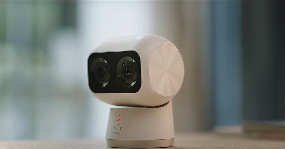 thumbnail video image 2 of eufy Security Video Doorbell E340, Dual Cameras with Delivery Guard, 2K Camera, 2 of 7