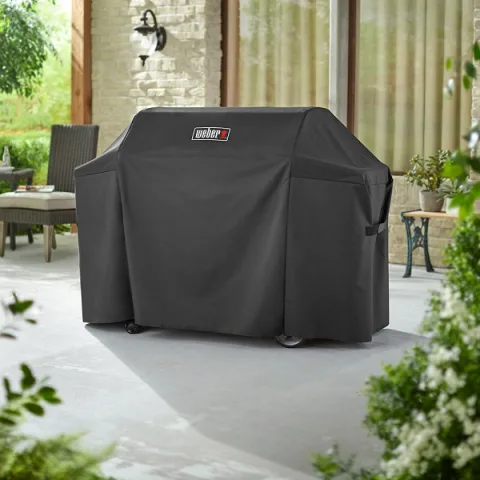 GFTIME Platinum 600D BBQ Grill Cover 7139 voor Weber Spirit 300, Spirit II 300 & Spirit 200 Series gasgrills (129L x 45W x 106H CM