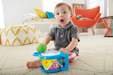 Fisher price tap and teach clearance drum