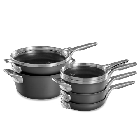 Select by Calphalon Space-Saving Hard Anodized Nonstick 8-Inch and