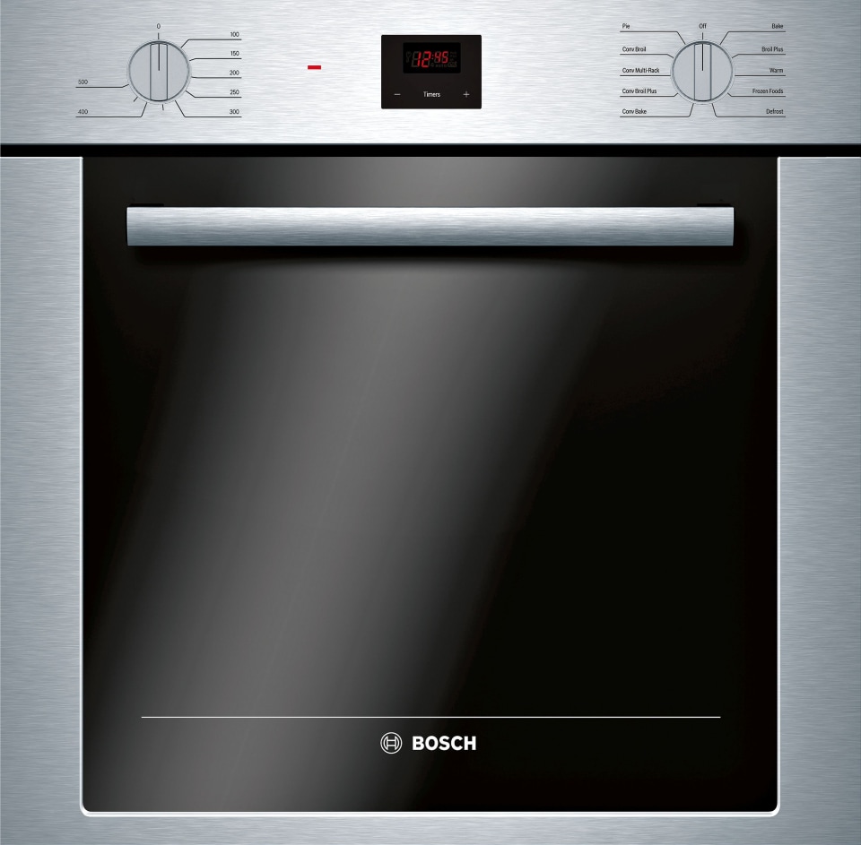 Bosch Stainless Steel 500 Series 24 Inch Built In Single Wall Oven