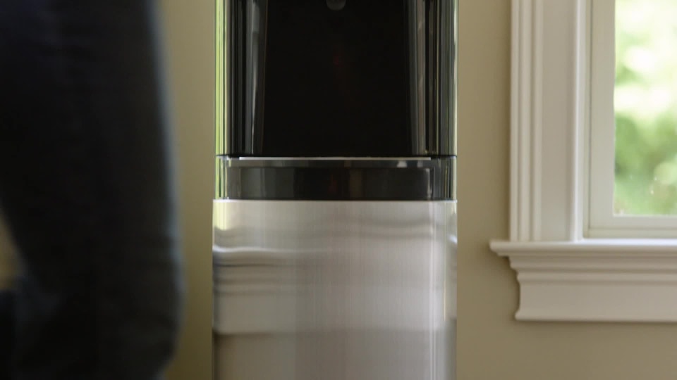 thumbnail video image 3 of Primo® Water Deluxe Self Sanitizing Water Dispenser Bottom Loading, Hot/Cold/Cool Temp, Stainless Steel, 3 of 9
