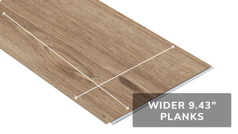 wider 9.43&quot; planks