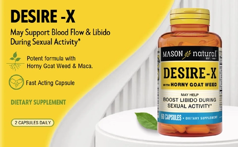 NPK · Xmas Ver*/ 10th LIBIDO-Decon Desire-X with Horny Goat Weed, 60 Capsules