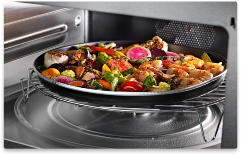 Crisper pan, KitchenAid microwave - 305 mm