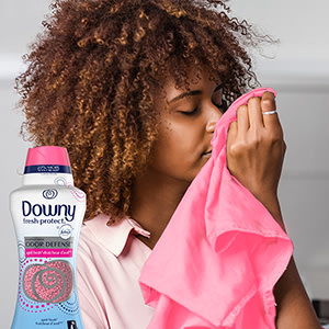 Downy 76332 Fresh Protect 14.8 oz. April Fresh Scent Booster Beads - 4/Case