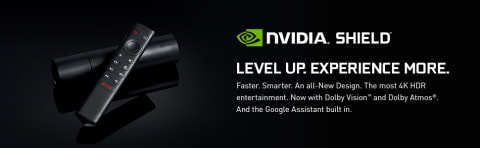 NVIDIA SHIELD TV - world-class media streaming performance! Faster,  smarter, an all-new design. 
