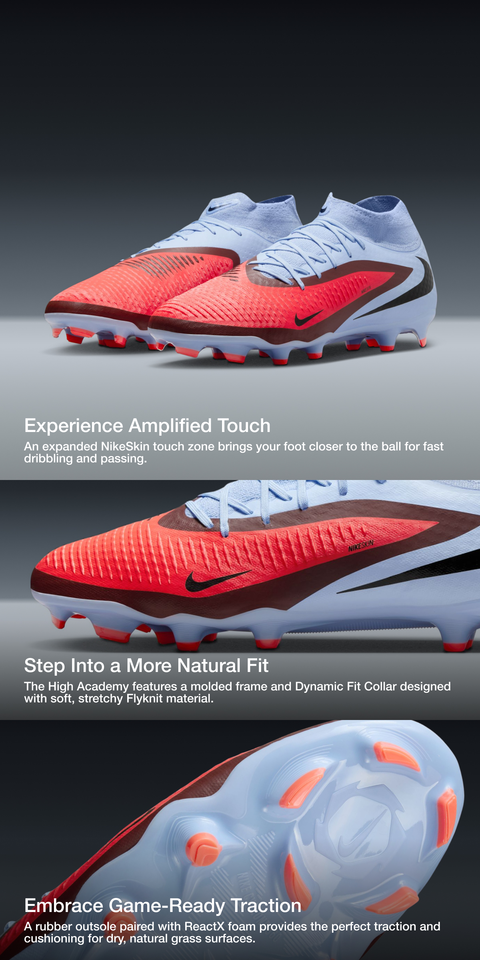 Nike Phantom 6 Academy High FG/MG Soccer Cleats | Dick's Sporting