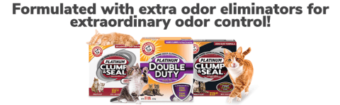 Arm & hammer outlet clump & seal platinum