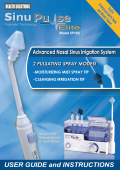 SinuPulse Elite Advanced Nasal Sinus Irrigation System - Walmart.com ...