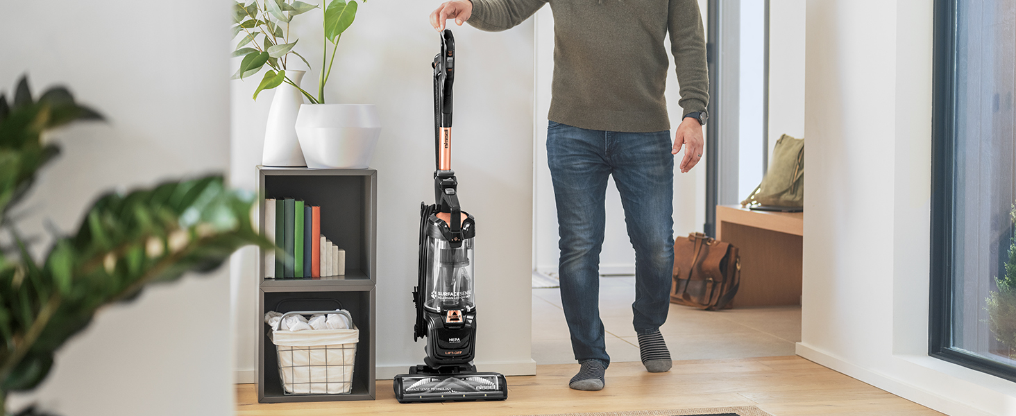 BISSELL SurfaceSense Pet Lift-Off Vacuum (3415), Black - Yahoo Shopping