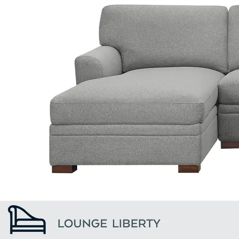 Photo of open ended chaise of Langdon Sectional