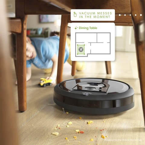 iRobot i755020 Roomba i7 plus Wi-Fi Connected Robot Vacuum with 