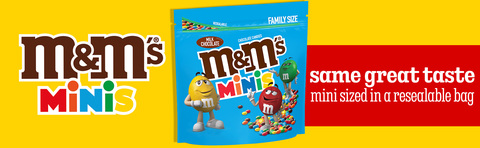 M&M's MandM's Minis Milk Chocolate Candy, 1.08-Ounce Tubes (Pack of 24) -  Real Milk Chocolate, Colorful Candy Shell, Shareable Size in the Snacks &  Candy department at