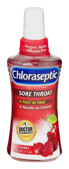 Chloraseptic 6 Oz Sore Throat Spray In Cherry Bed Bath Beyond