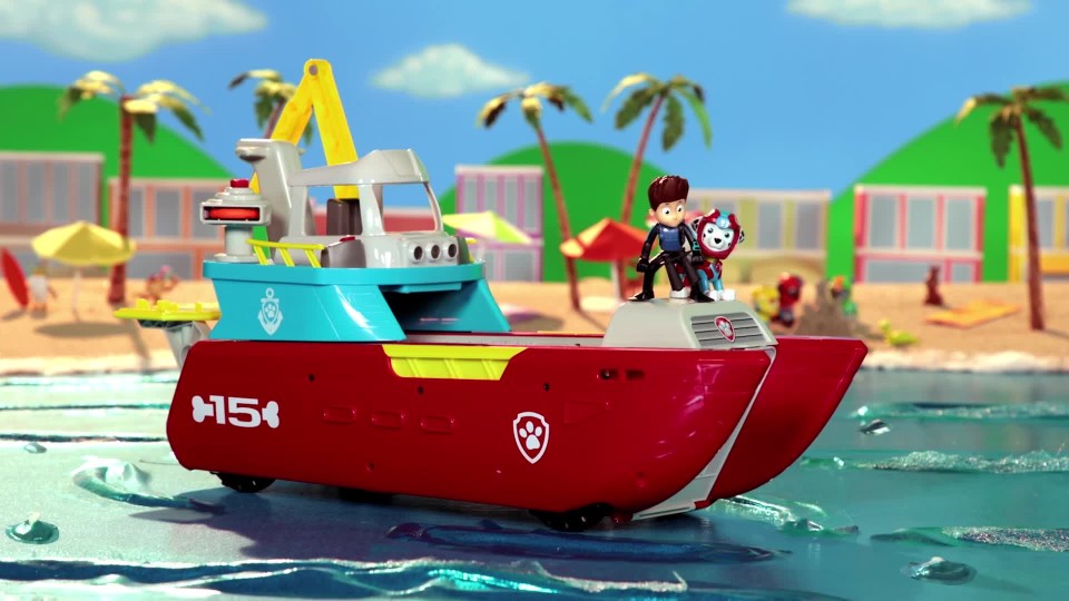 Nickelodeon Paw Patrol Sea Patroller Transforming Vehicle with