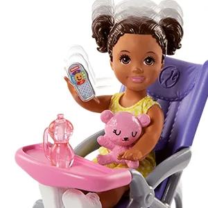 Barbie Skipper Babysitters Inc. Toddler Doll and Stroller Playset with Bouncing Accessories Walmart