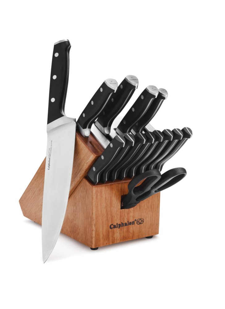 Calphalon Premier SharpIN 15-Piece Knife Block Set with Self-Sharpening  Knife Block + Reviews