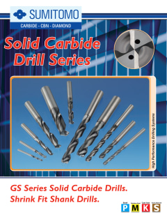 Giss 843381 Solid Carbide Drill 2 Tooth OD 5mm DIN 6627 NFP